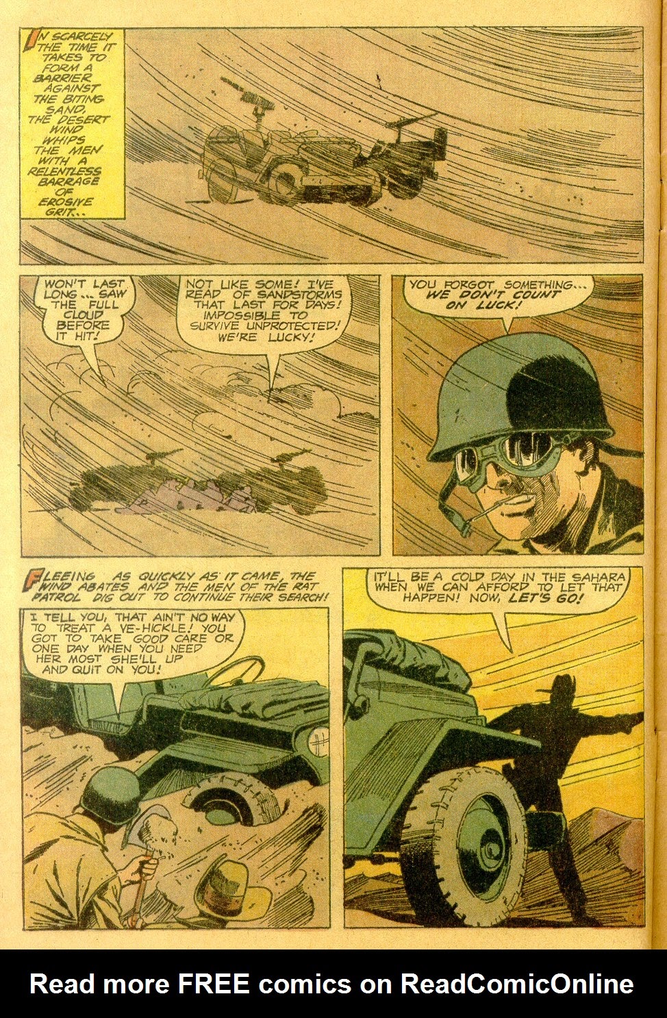 Read online The Rat Patrol comic -  Issue #1 - 8