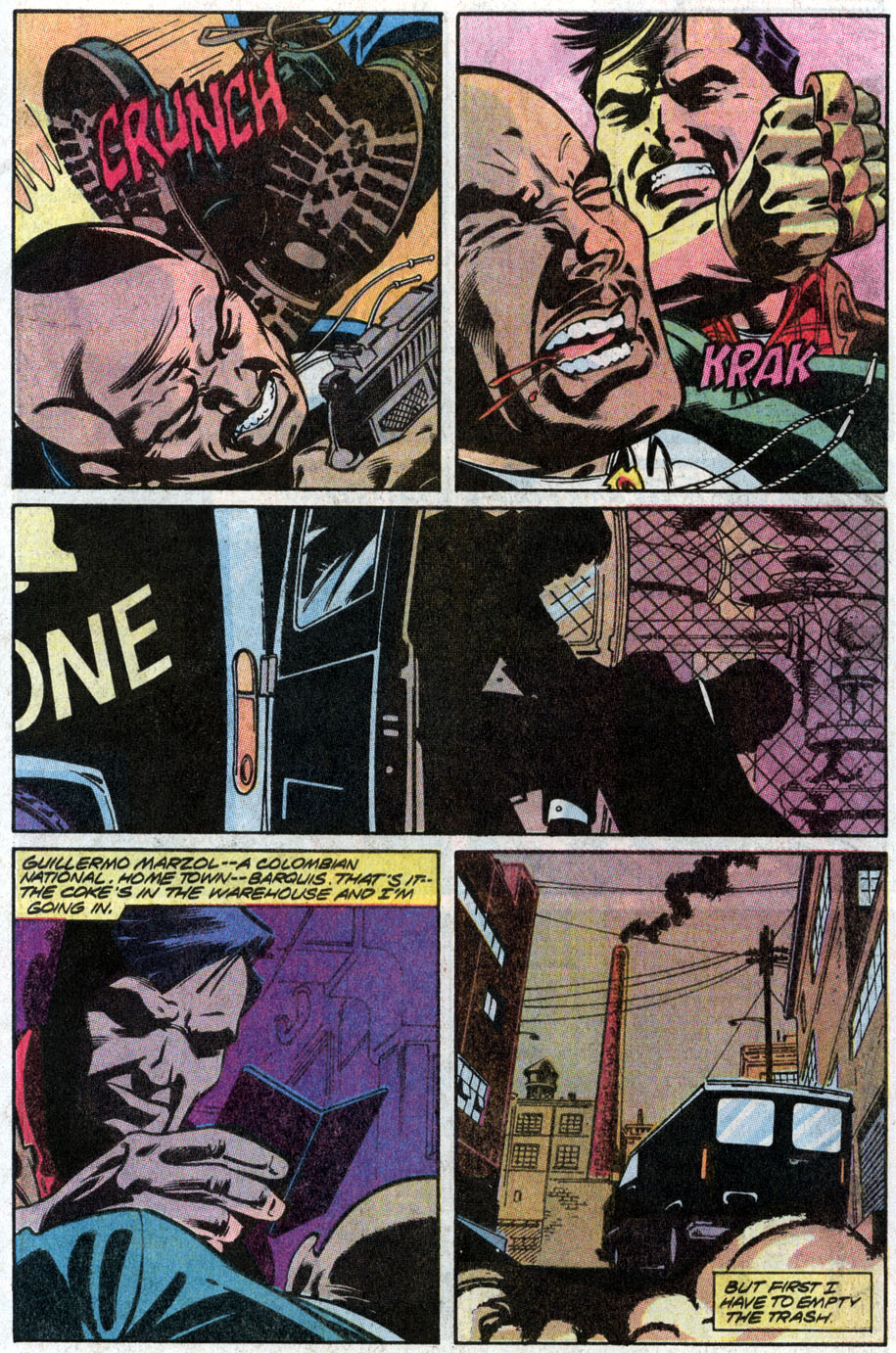 The Punisher (1987) Issue #35 - Jigsaw Puzzle #01 #42 - English 4