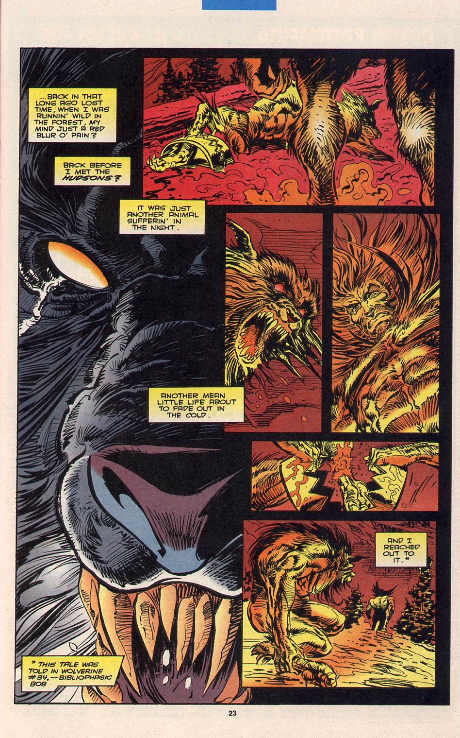 Read online Wolverine (1988) comic -  Issue #84 - 19