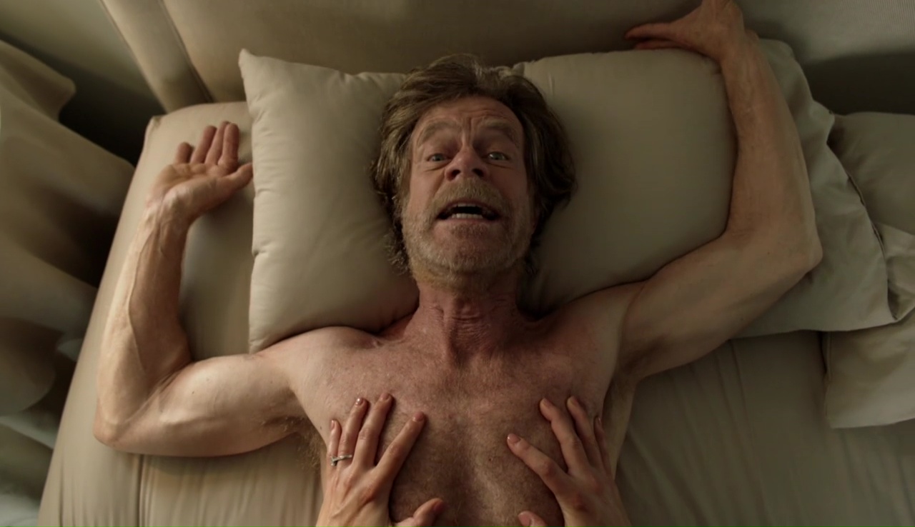 William H. Macy shirtless in Shameless 9-01 "Are You There Shim? 