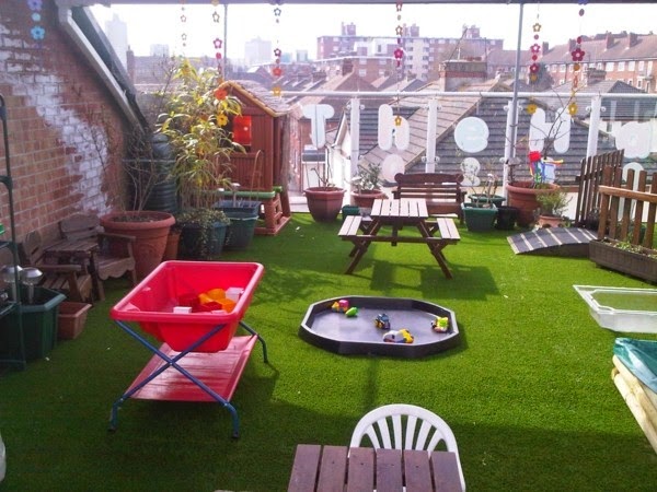 Artificial grass for a balcony, terrace or garden &#8211; great examples!