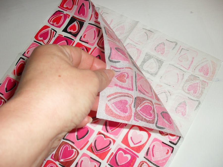 De bote de patatas a jarron para San Valentin