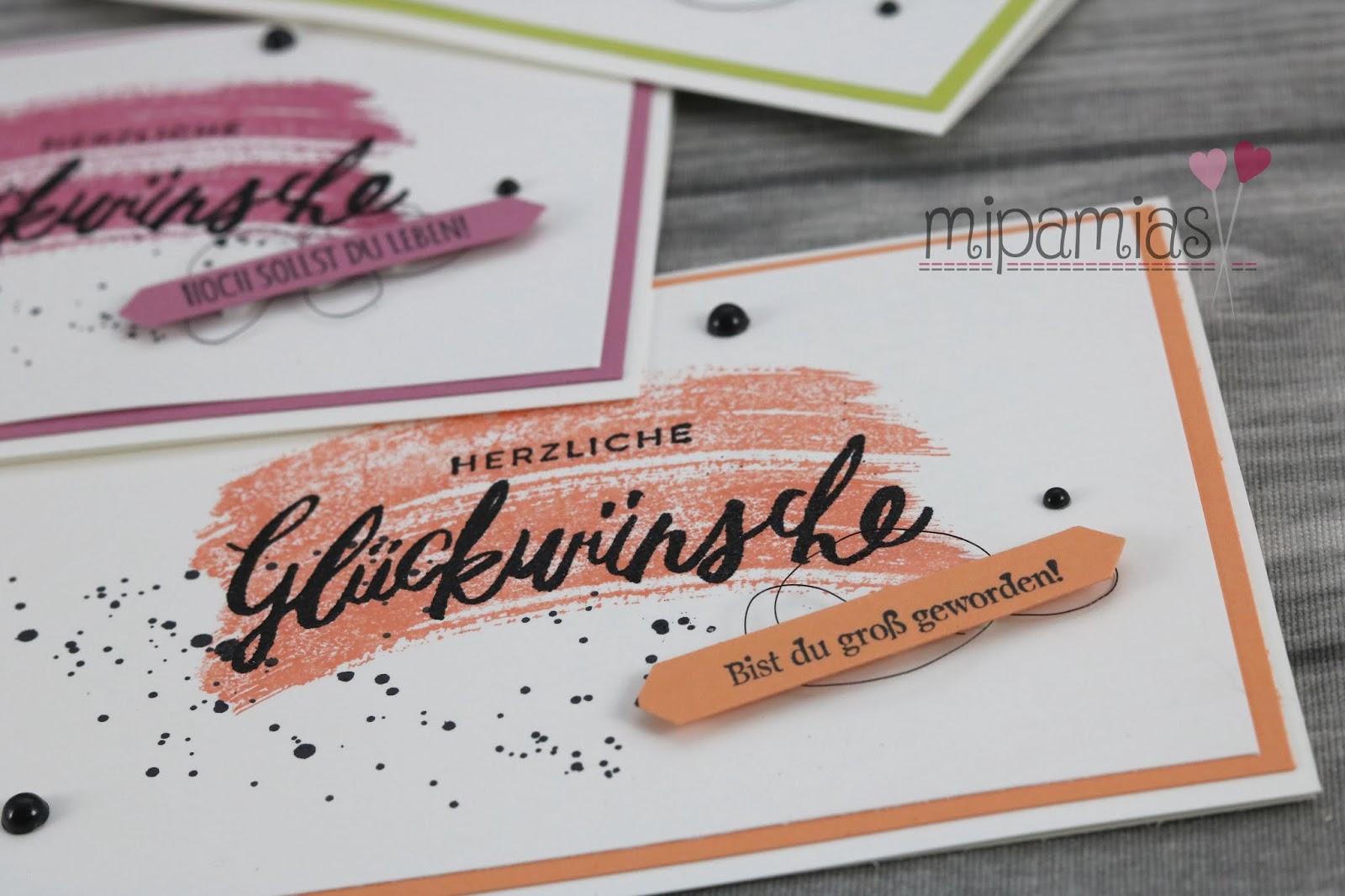 Mipamias Zum Geburtstag Ein Paar Karten