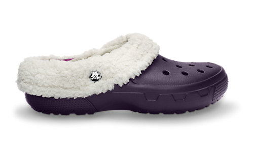 Winter Wishes Crocs  with the Fur  Mammoth EVO Clog 