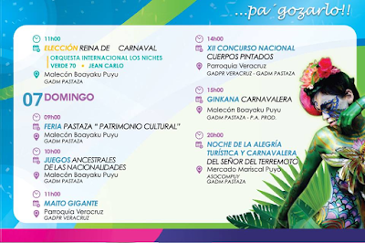 Programa completo carnaval en Puyo 2016