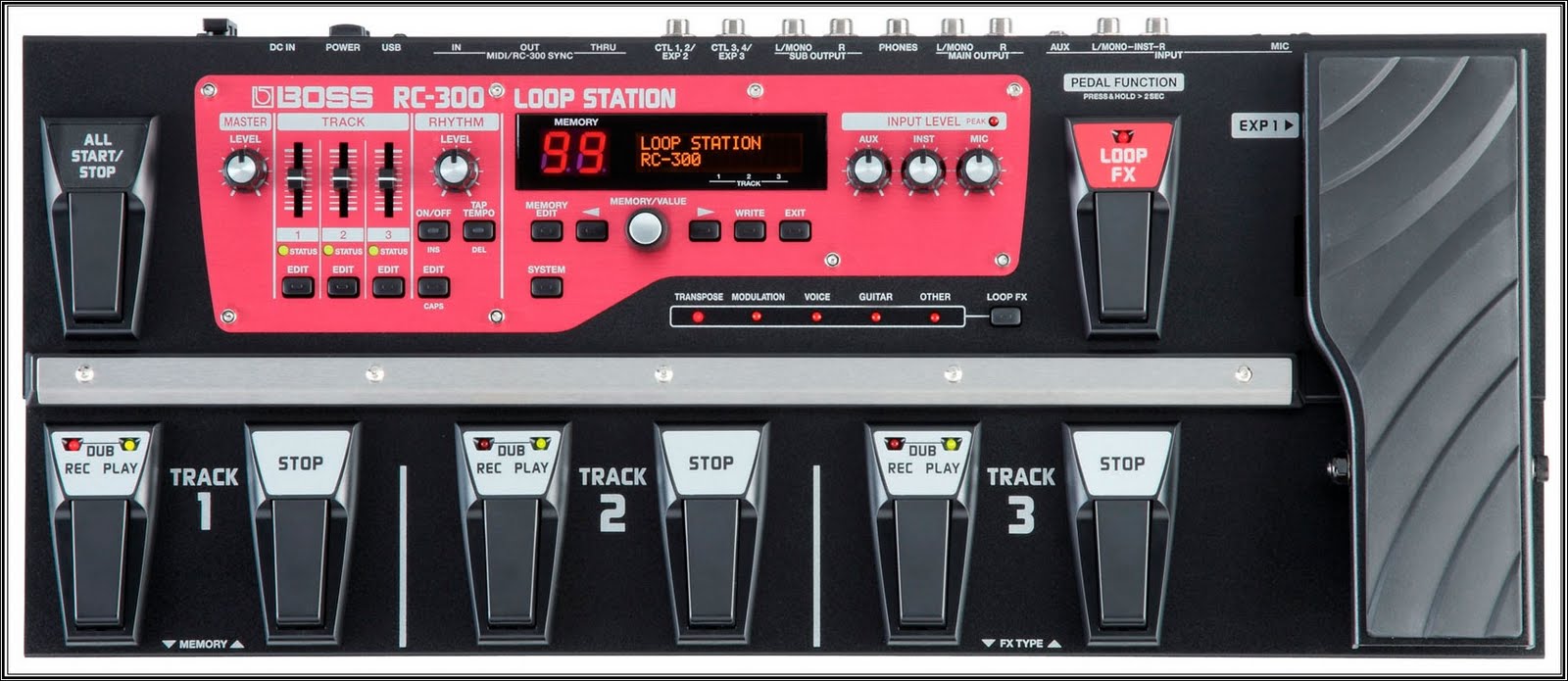 Guitars blog Boss RC300 Loop Station
