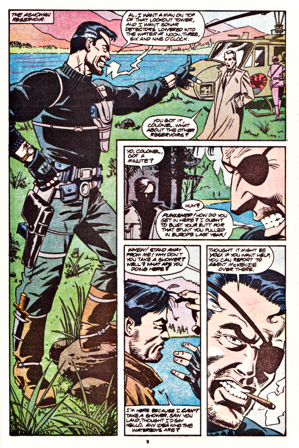 Read online The Punisher (1987) comic -  Issue #41 - Should a Gentleman offer a Tiparillo to a Lady - 8