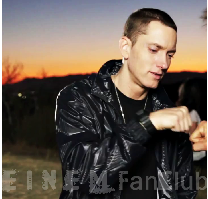 Fan Club Eminem "Lighters" video Shooting set (Photo Gallery)