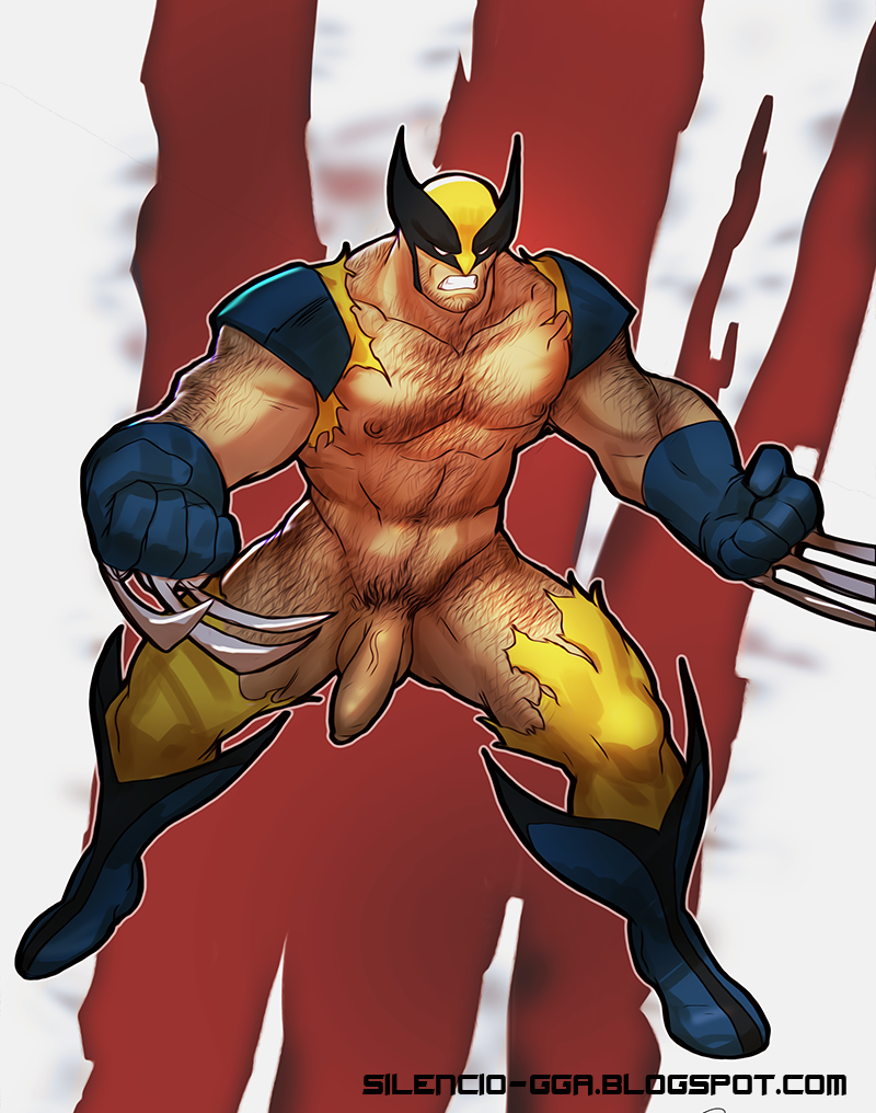 Wolverine Porn - SILENCIO GAYGEEK ART: Wolverine - Commission