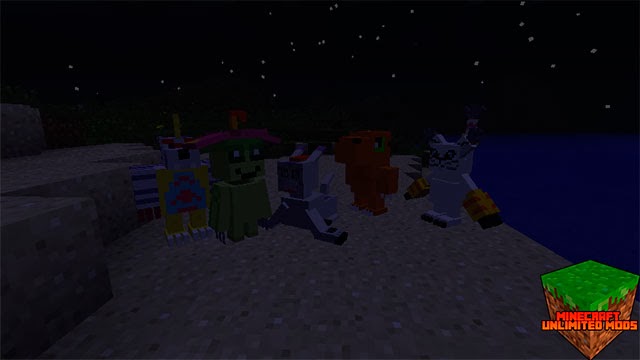 Digimobs Mod digimons