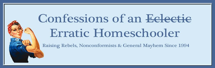 Confessions of an Erratic Homeschooling Mom