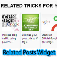 Related Posts Blogger Widget and LinkedWithIn for Blogger