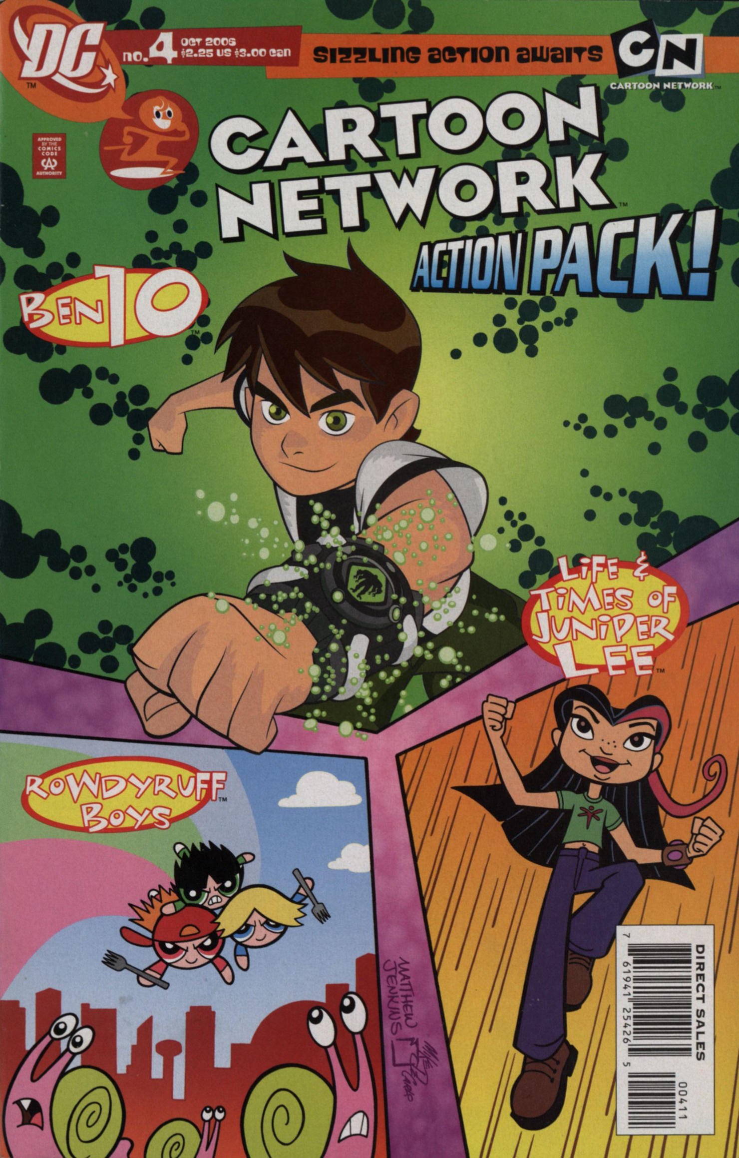 Read online Cartoon Network Action Pack comic -  Issue #4 - 1