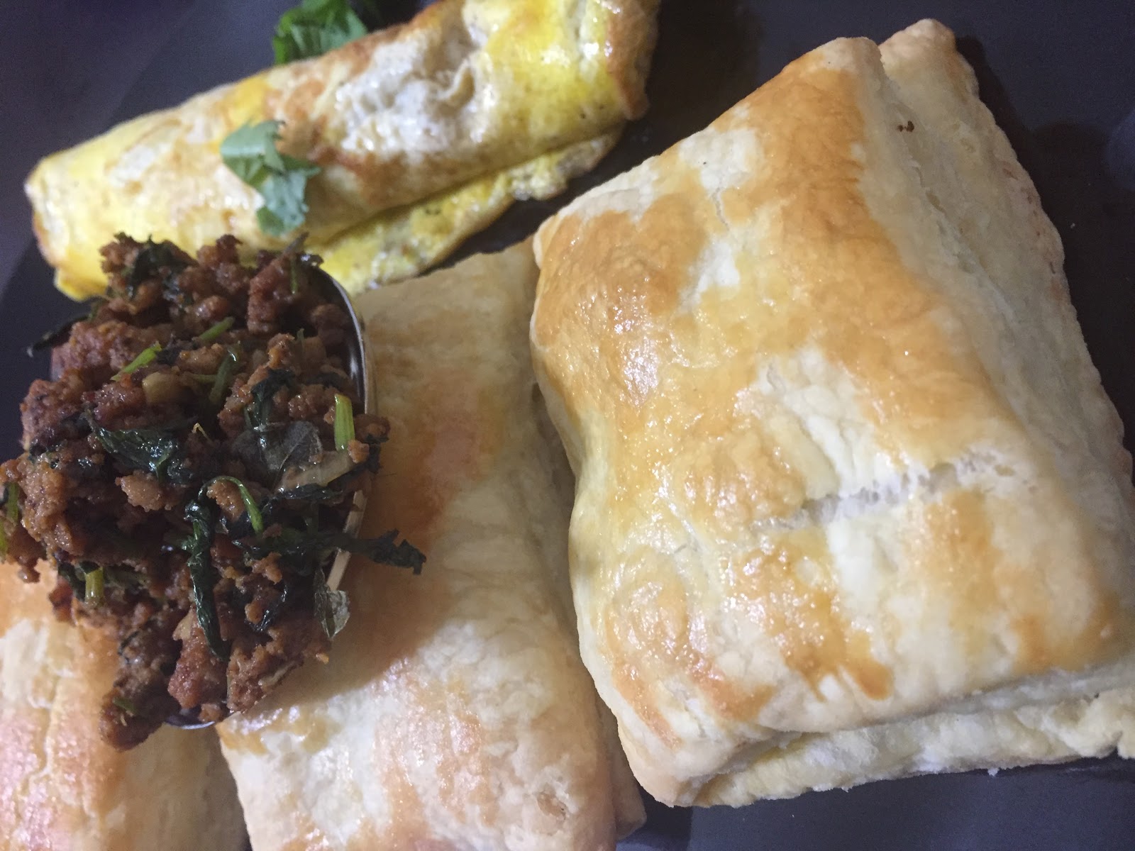 Chicken Keema Puff/ Minced chicken Turnovers