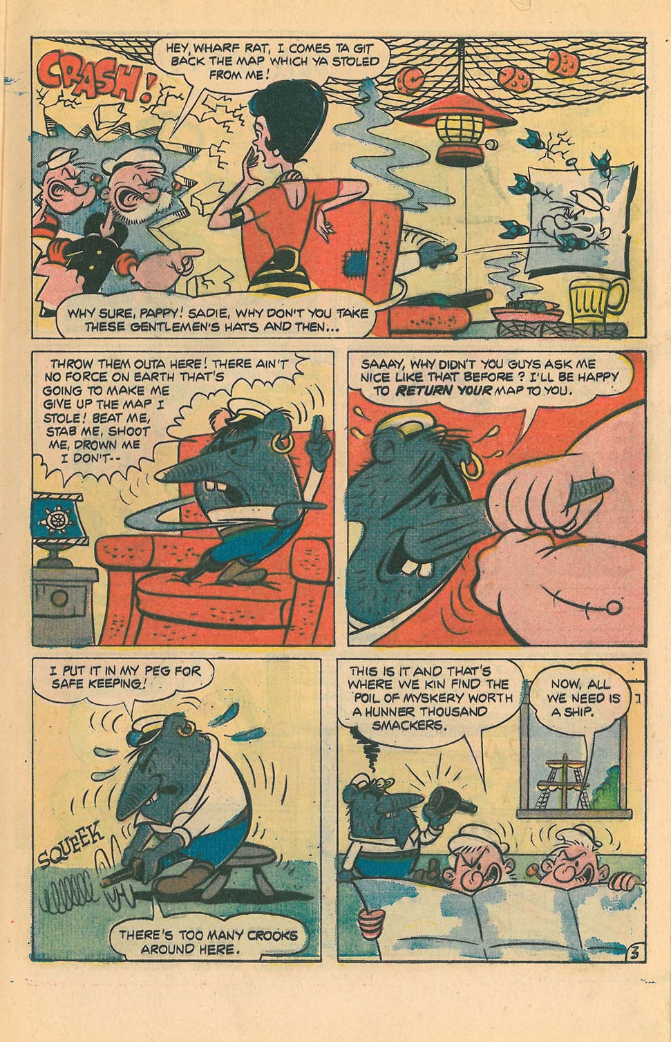 Read online Popeye (1948) comic -  Issue #122 - 5