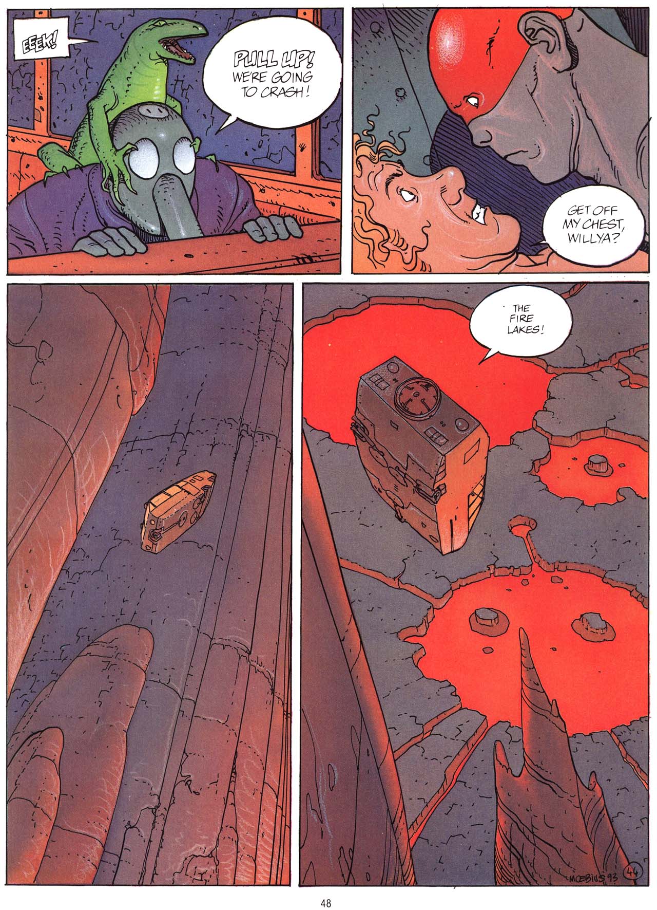 Read online Epic Graphic Novel: Moebius comic -  Issue # TPB 9 - 50