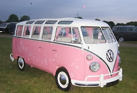 Pink Hippie Van