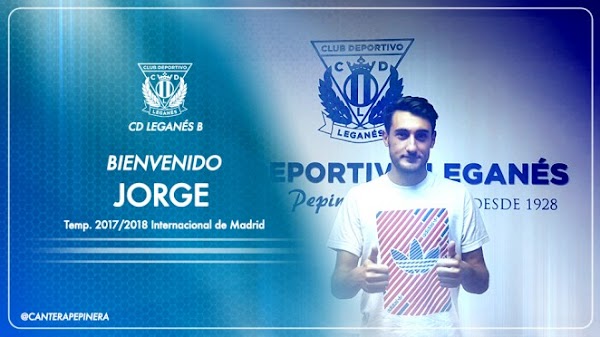 Oficial: Leganés B, firma Jorge García