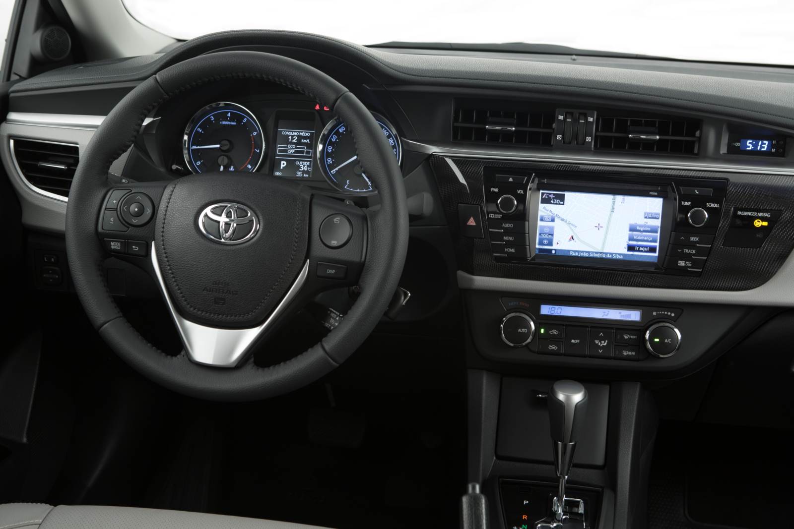Novo Toyota Corollla 2015 - XEi 2.0 Automática - interior