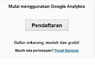 Cara Daftar dan Pasang Google Analitycs di Blog