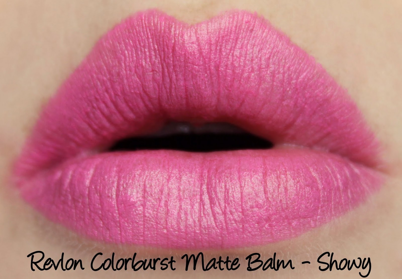 Revlon Colorburst Matte Balm - Showy Swatches & Review