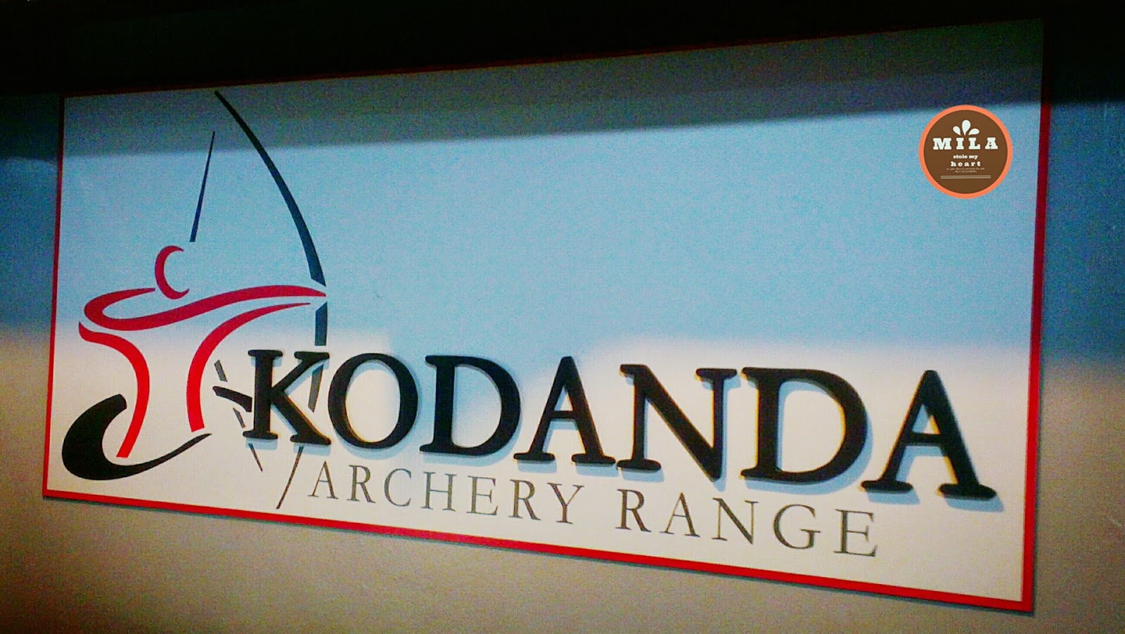 Kodanda Archery Range Sign