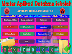 Master Aplikasi Data Base Sekolah Otomatis Format Excel Gratis Download