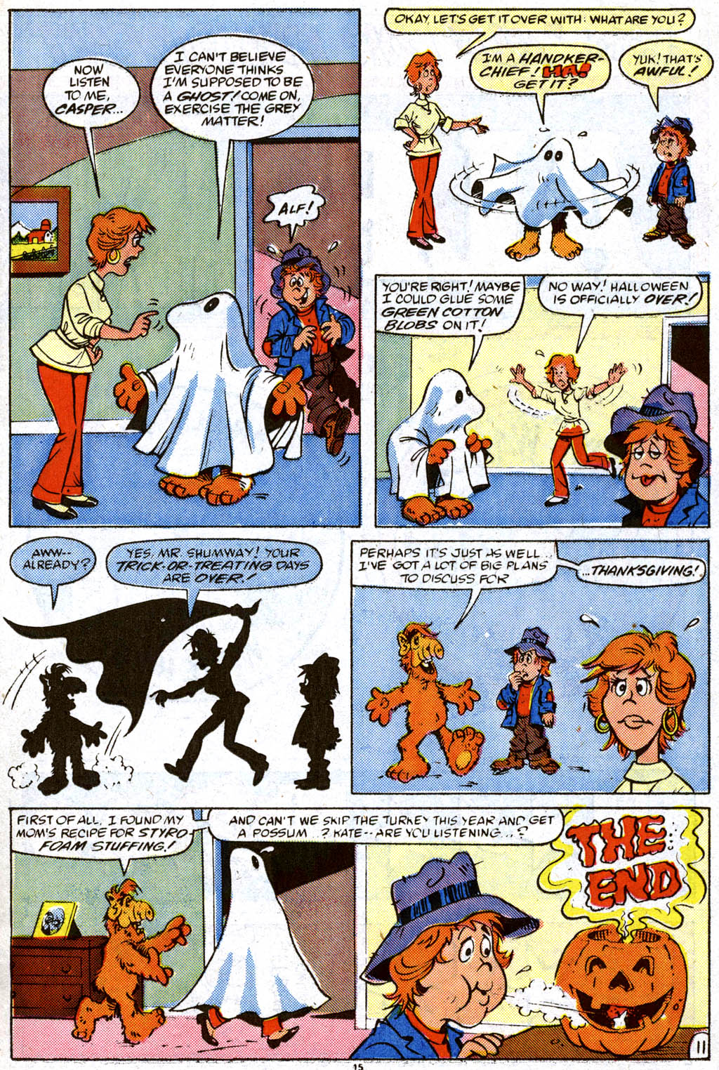 Read online ALF comic -  Issue #11 - 12