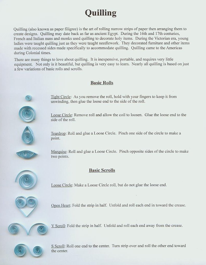 Cindy deRosier My Creative Life Quilling 101