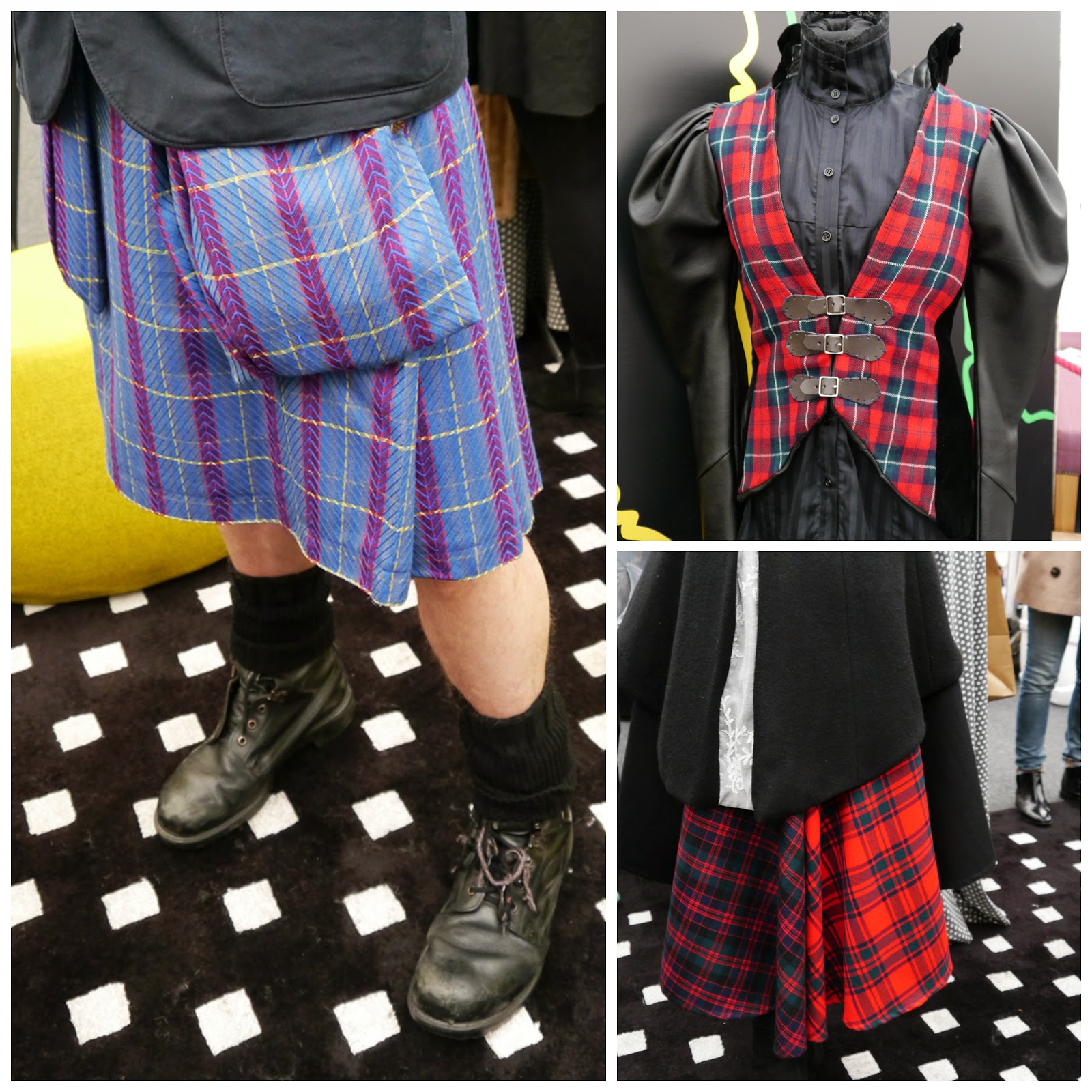 G&V at Edinburgh Fashion Week Edinburgh Fashion Week, Scottish Bloggers, #EdFashionWeek, Edinburgh, Scottish Fashion, G&V hotel, Judy R clark, tartan style, tartan at Edinburgh Fashion Week, kilt, kilt coat, tatan coat