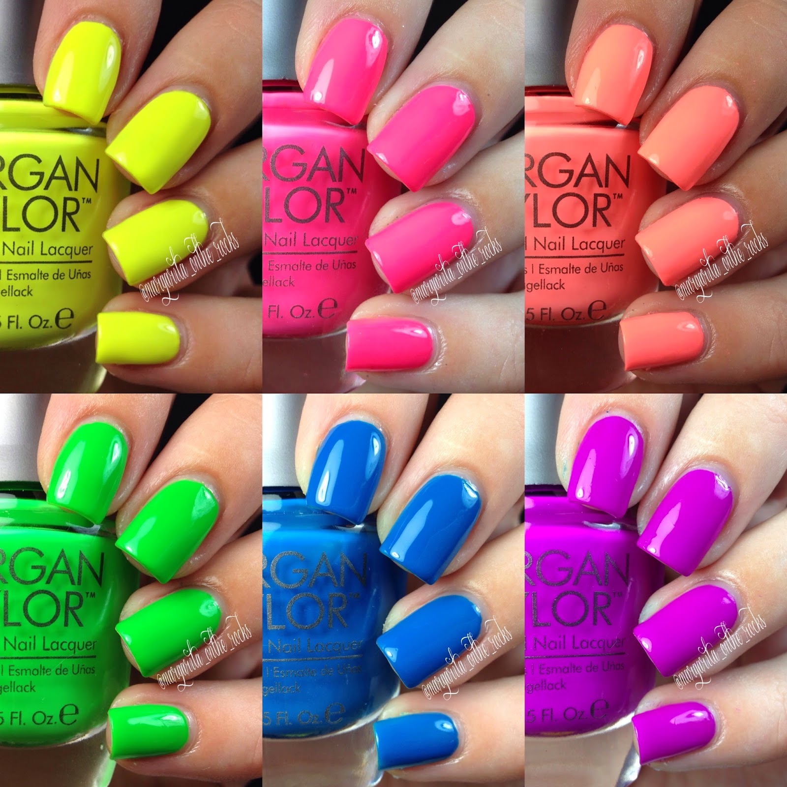 Taylor 2014 Summer Neon Collection Polish Etc.