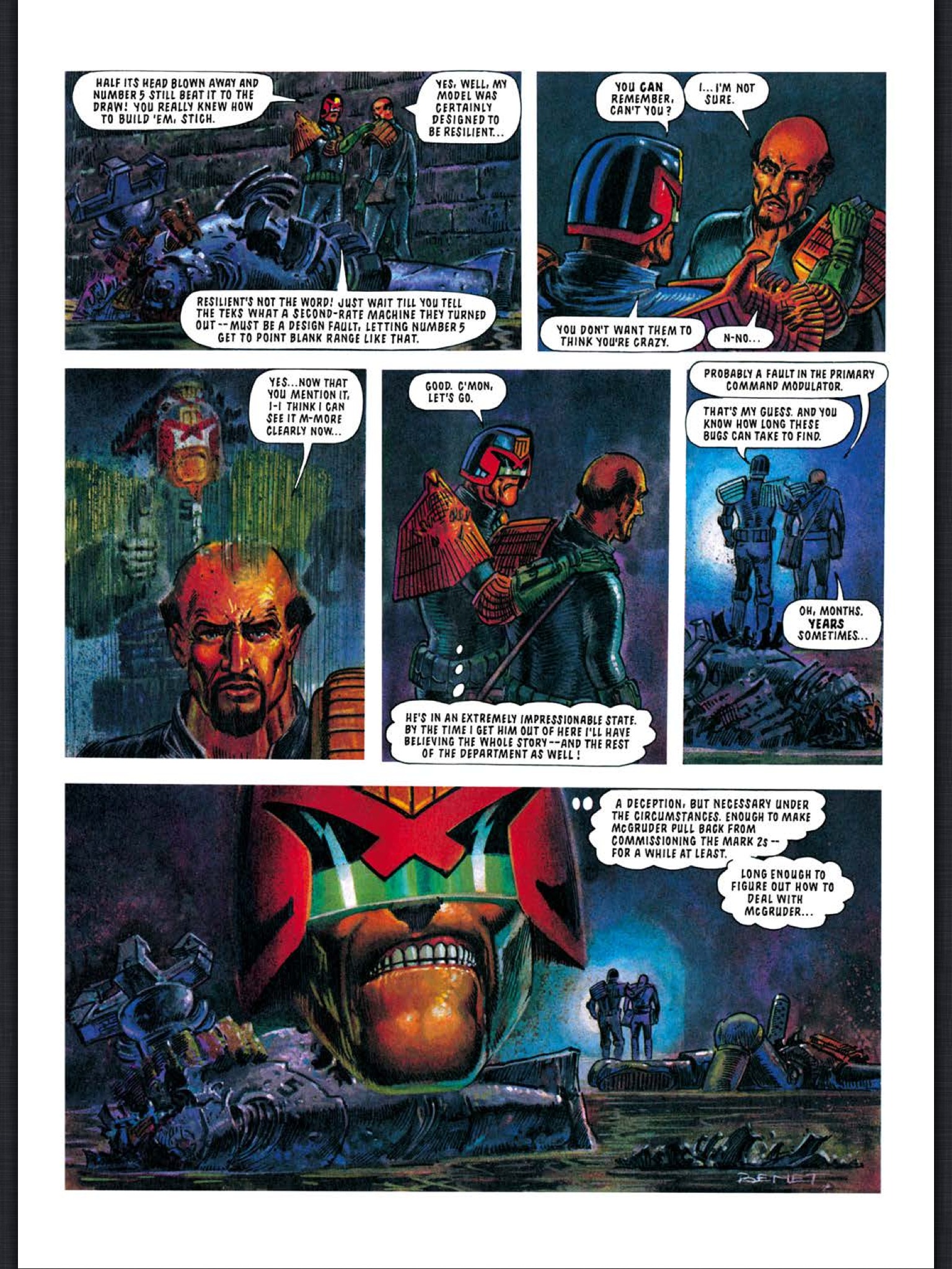 Read online Judge Dredd: The Complete Case Files comic -  Issue # TPB 19 - 319
