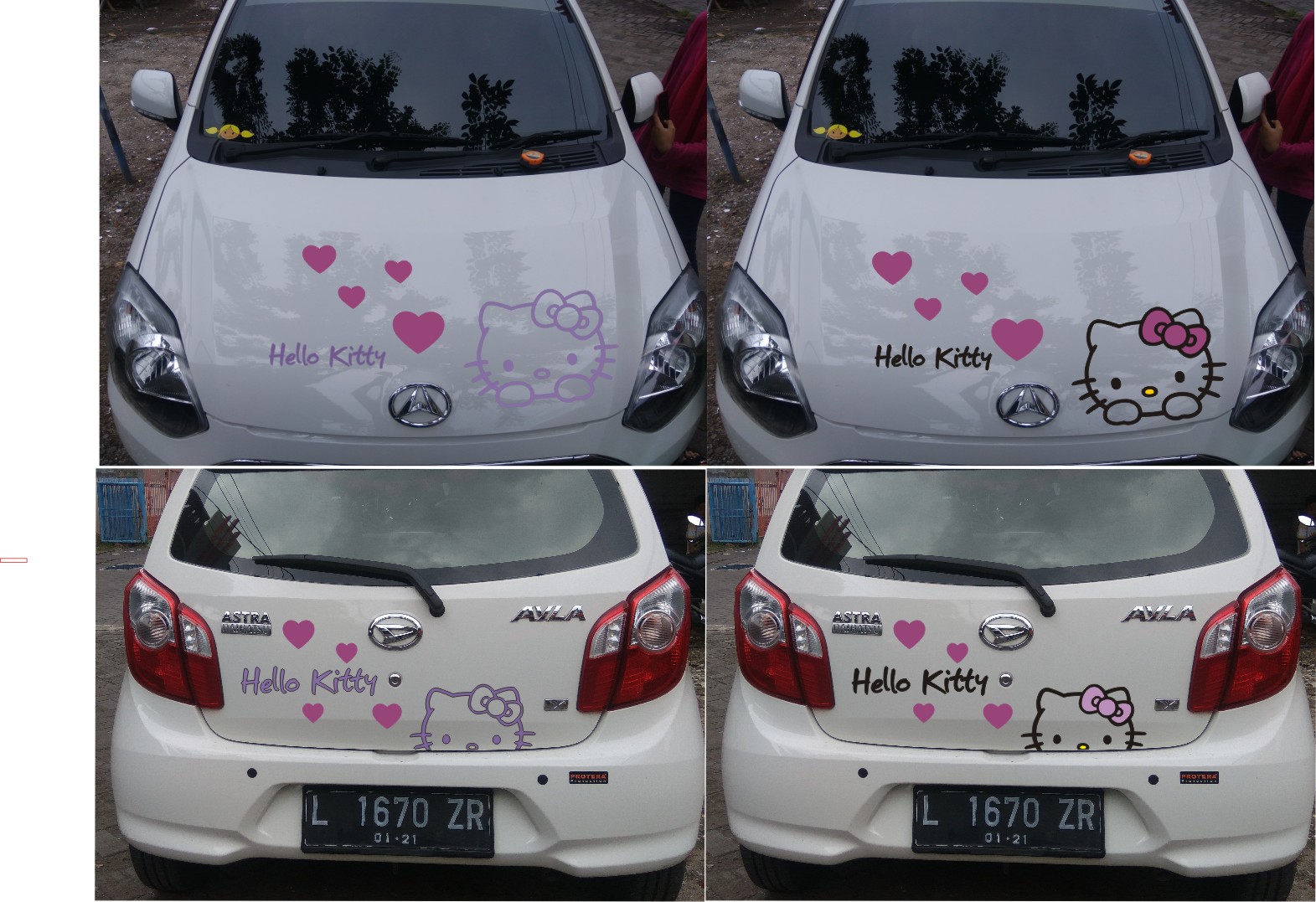 Kumpulan Variasi Mobil Hello Kitty Terbaru Dunia Otomotif