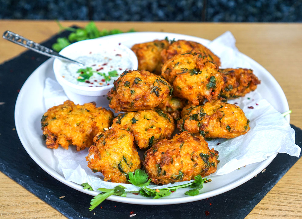 Rice Pakora Recipe Left over Rice Recipe Pakora Recipe Hungry for Goodies