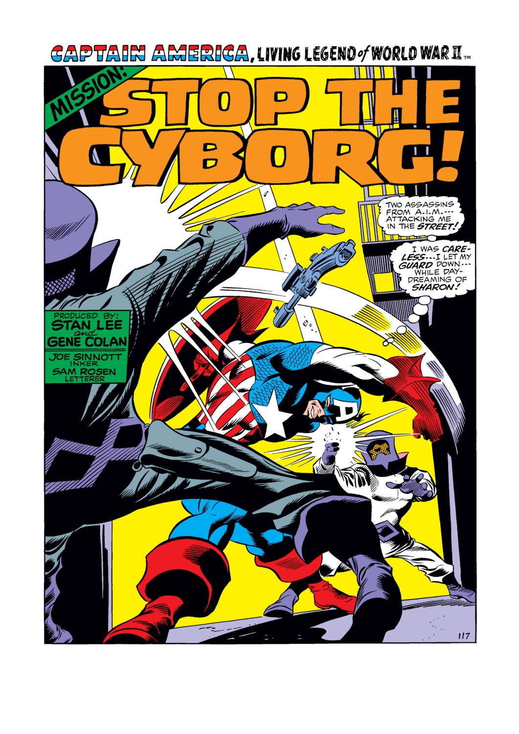 Read online Captain America (1968) comic -  Issue #124 - 2