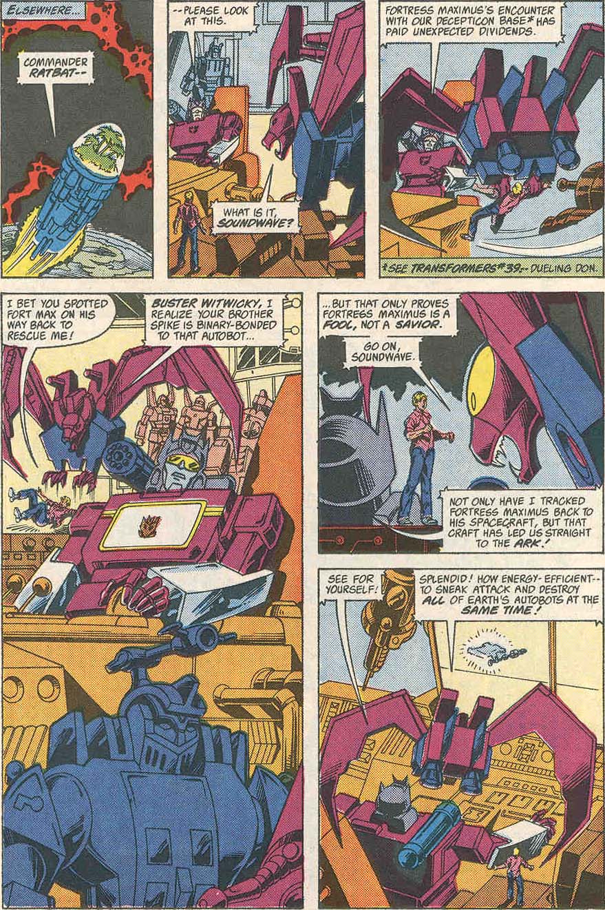 Read online The Transformers (1984) comic -  Issue #41 - 10