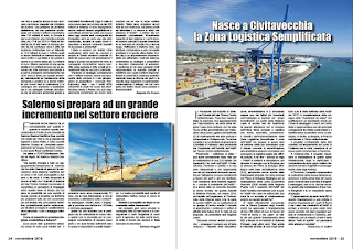NOVEMBRE 2018 PAG. 24 - Salerno si prepara ad un grande incremento nel settore crociere