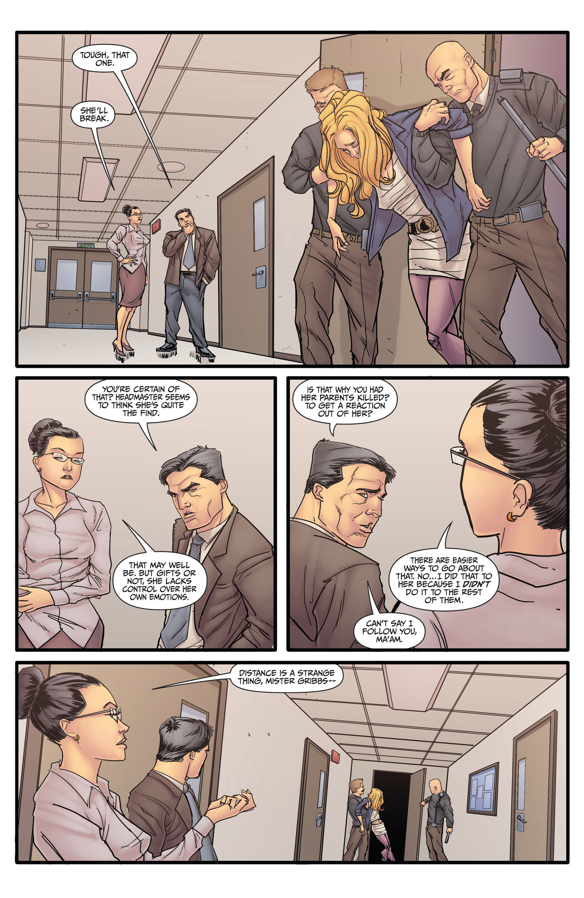 Read online Morning Glories comic -  Issue # _TPB 1 - 56