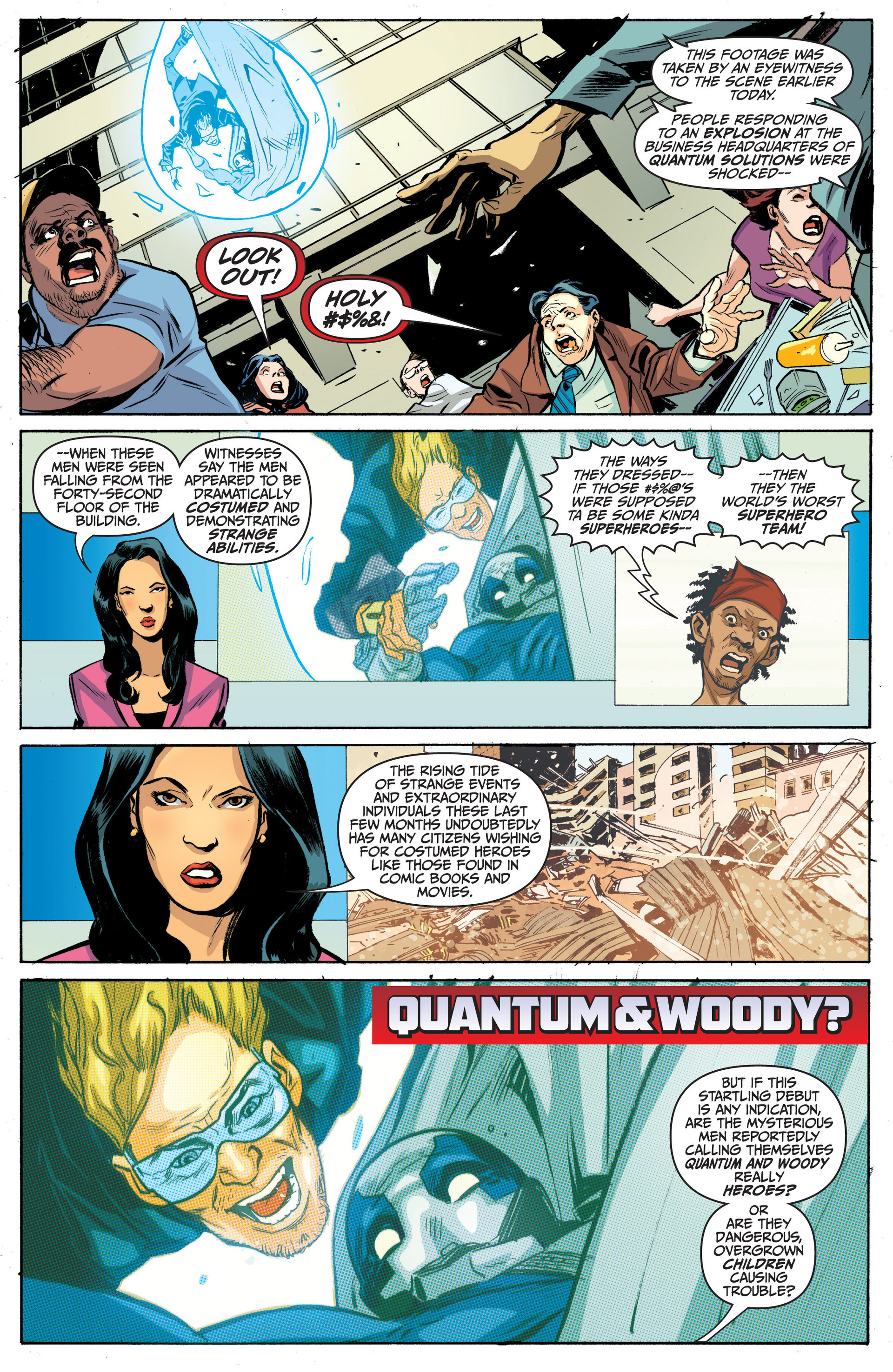 Read online Quantum and Woody (2013) comic -  Issue #1 - 4