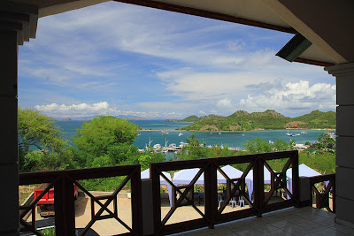View dari teras hotel Puncak Waringin