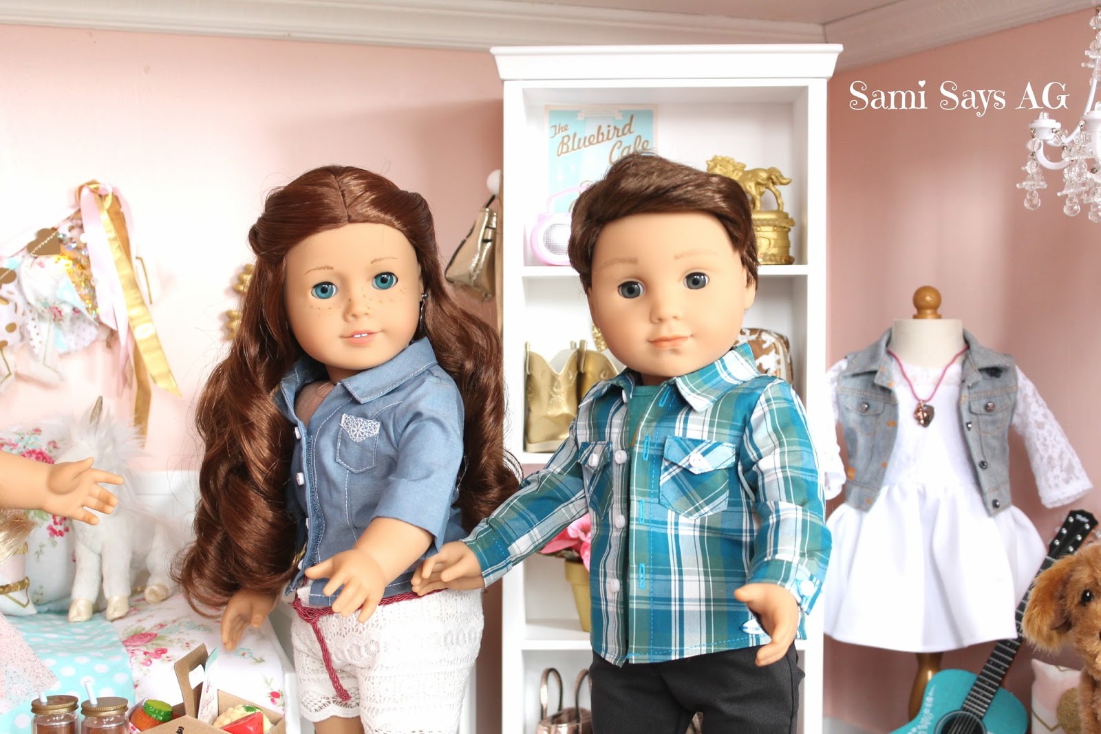 Sami Says AG American Girl Tenney Grant's Doll House Room