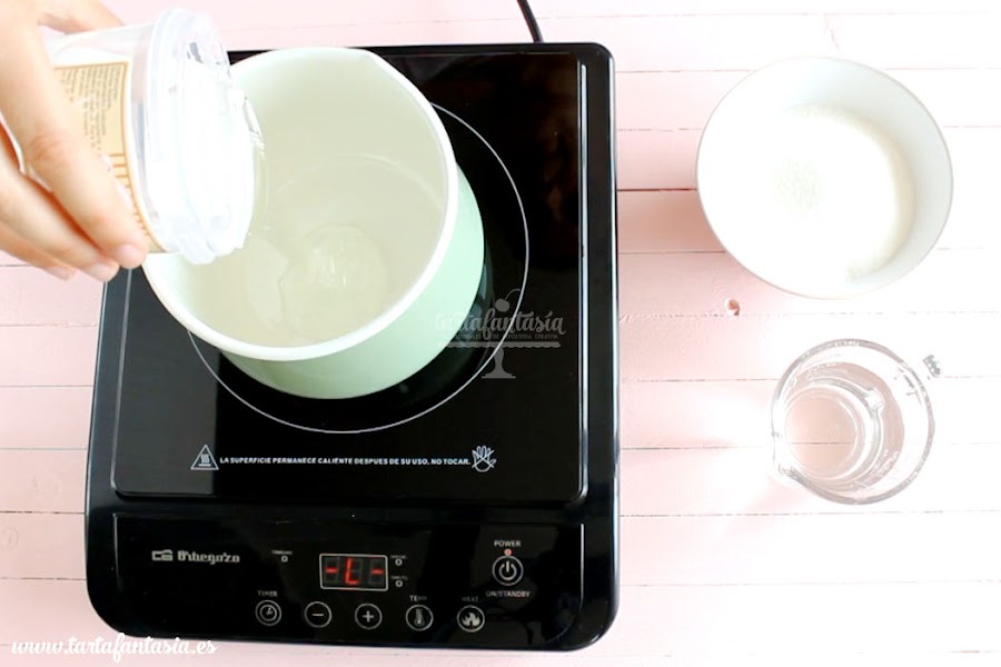 Paso a Paso cobertura Espejo para tartas