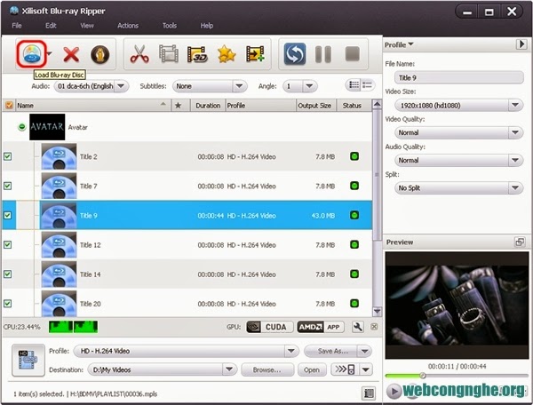 Xilisoft Blu Ray Ripper