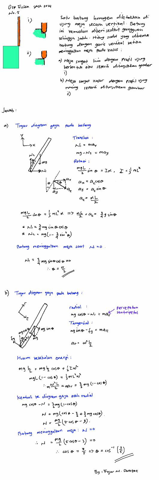 Kumpulan Soal+Pembahasan Untuk Latihan Olimpiade Fisika Kumpulan Soal+Pembahasan Untuk Latihan Olimpiade Fisika