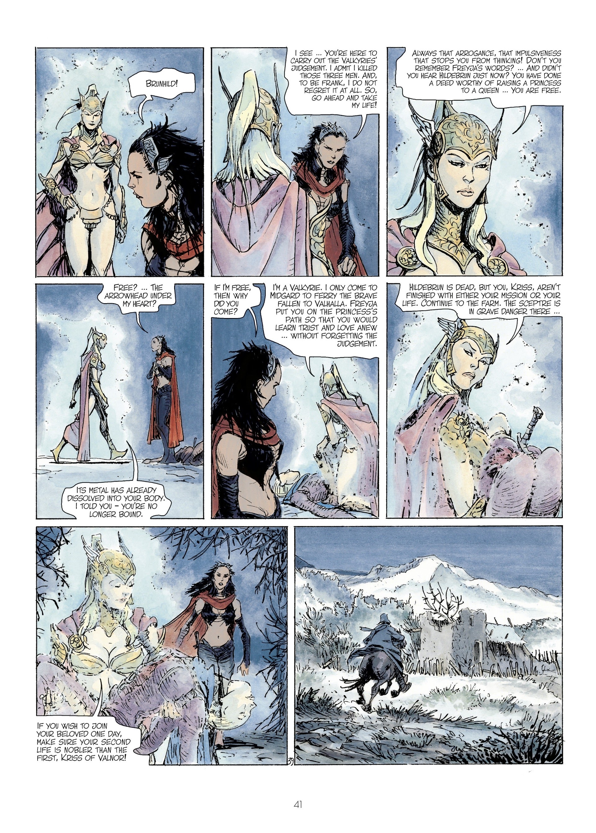 Read online The World of Thorgal: Kriss of Valnor: Worthy of a Queen comic -  Issue # Full - 43