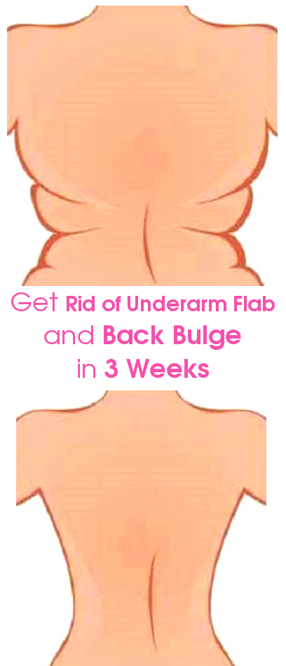4 Quick Exercises To Get Rid Of Underarm Flab And Back Bulge In 3