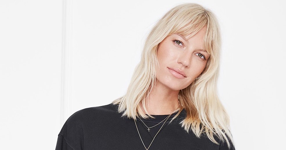 anine bing vintage sweatshirt black