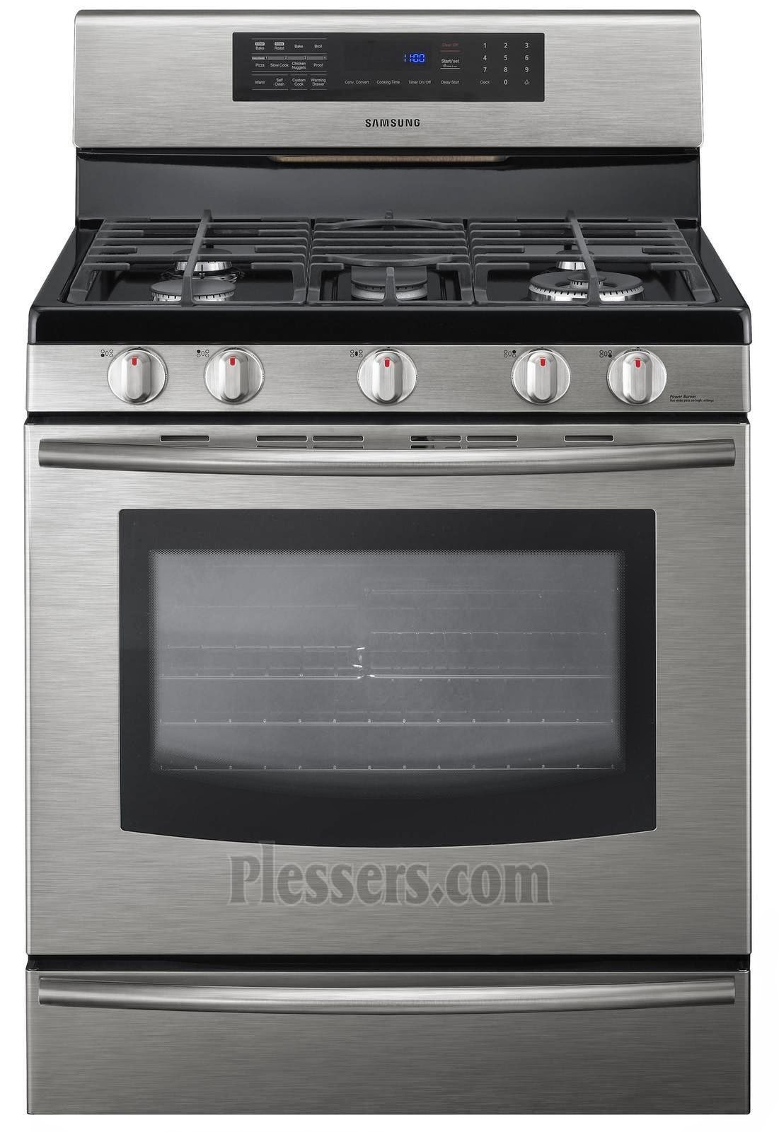 Home & Kitchen Appliances Samsung FX710BGS 30" Freestanding Gas Range