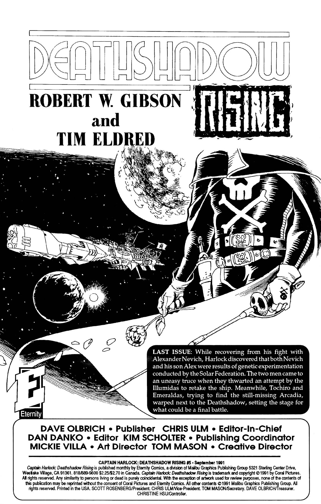 Read online Captain Harlock: Deathshadow Rising comic -  Issue #5 - 2