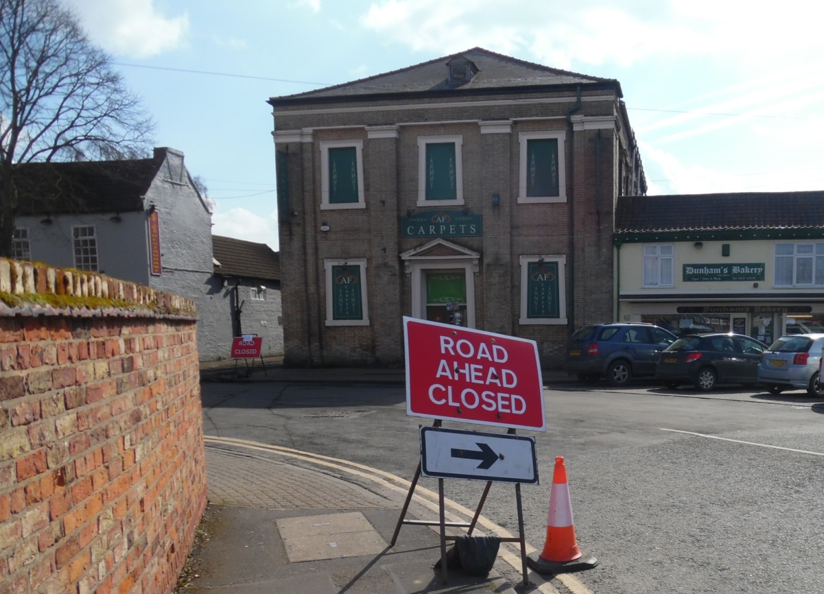 Nigel Fisher's Brigg Blog BRIGG ROAD CLOSED UNTIL THE END OF THE WEEK